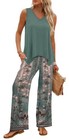 Wiholl Two Piece Sets For Women Dressy Lounge Sets Summer Outfits Cruise Trav   