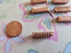 Lot Of 6 Metal Vintage Harmonica Charms