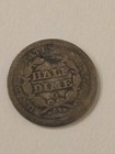 1857-o Seated Liberty Half Dime 90  Silver 1857 O New Orleans Usa Coin