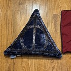 Pottery Barn Harry Potter Deathly Hallow Velvet  Throw Pillow   Griffindor Cover