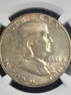 1951 Franklin Half Dollar Pcgs Ms65
