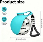 Dog Water Bottle Portable Pet Travel Stainless Steel Dispenser Bowl Outdoor Us