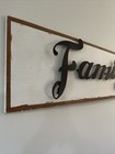 Family Sign-12x39    Home Decor Wall Decor Farmhouse Wall Hanging Art