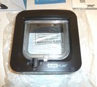 Sureflap Microchip Cat Flap Sur001br Black  New  Open Box