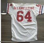 Joe Delamielleure 1980 Pro Bowl Game Worn   64 Signed Football Jersey Bas