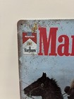Marlboro Cigarette Tin Sign     Vintage-style Man Cave Wall Art  Retro Decor  New