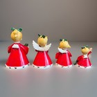 Napco 1956 Christmas Angel Bells Noel Japan Angels With Broken Wings  rare 