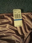 Vintage Olga warner s 20059    Rose   Pink    Satin Hi-cut Panties   Medium