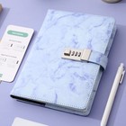 Cagie Marble Diary With Lock For Girls And Women  A5 Secret Journal With Lock   