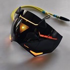 Zenless Zone Zero Trigger Half Face Mask Eyeshade W led Face Shield Cosplay Prop