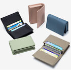 Rfid Blocking Small Leather Wallet Business Case Purse Credit Card Id Holder Bag