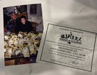 Gold Everlast Boxing Gloves Signed By Muhammad Ali W  Display Case  Coa  Picture