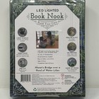 Diy Book Nook Kit Monet Wooden Puzzle Miniature House Bookshelf Gift Decor