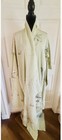 Women   s Floral Vintage Kimono Robe Mint  One Size Traditional Style