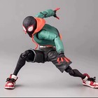 Spider-man Action Figure   miles Morales Into The Spider Verse Toy Gift With Box      