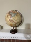 Vintage 1972 73 Replogle 12  World Globe - Raised Relief - Zaire   Sri Lanka
