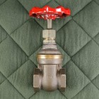 Milwaukee Valve Co  Fig  1101 3 4  Brass Gate Valve - New Old Stock