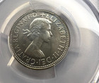 1961 M Australia Proof Shilling  Km  59  1506 Mintage  Qeii  Top Pop  Pcgs Pr 67