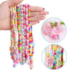 22 Pcs Toddler Costume Jewelry Gift Princess Necklace Bracelet Set Girls Play Je