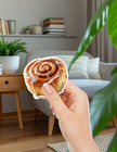 Cinnamon Roll Die Cut Vinyl Stickers Set Scrapbooking Laptop Waterbottle