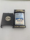 Vintage 1993 Busch Beer Zippo Lighter Original Box Never Struck Anheuser 
