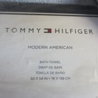 Tommy Hilfiger Modern American Solid Bath Towel   Washcloth - Mist Blue
