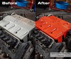 Orange Anodized Coating Brake Engine Custom Caliper Paint High Temp Coat Spray