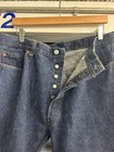 Vintage 501 70s 80s Levi   s Denim Bell Buttons Fly Jeans 38x32