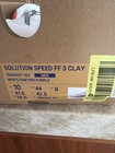 Asics Solution Speed Ff 3 Clay Men   s Tennis Shoes Size 10 White greyish Purple N