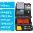 Left Handlebar Start Kill Switch For Polaris Worker 500 Trail Boss 325 1999-2001