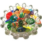 12pk Vintage Murano Glass Sweets Candy Decorations Gift Wedding Xmas Party Candy