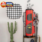 Golf Ball Display Case Wall Mount  Golf Ball Collection Holder  Black Wood Golf