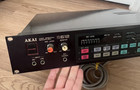 Vintage Akai S612 Midi Digital Sampler Rack Gear Sampling Unit Black Japan