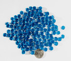 72 New Fire Polished Czech Beads Cobalt Blue Oval Beveled Edges 10mm Glass