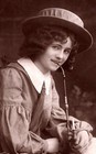 Miss Gertie Millar  Beautiful And Talented British Stage Actress   Rppc 1908