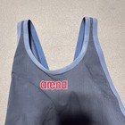 Arena Powerskin Competition Swimwear Carbon Women   s Size 30 Blue Gray Open Back