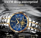 Men s Waterproof Luminous Fashionable Quartz Watch