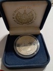 1992 El Salvador Silver 150 Colones - Discovery Of America   Columbus Ships