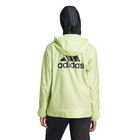 Adidas Aeroready Logo Womens Running Windbreaker Pulse Lime Zip Up Hooded M Nwt