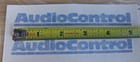 Set Of 2 Audiocontrol Car Audio Decal Stickers