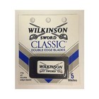 100 Wilkinson Sword Classic Double Edge Razor Blades - 20 Packs Of 5  100