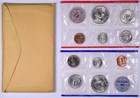 1961 U s  Silver Mint Set 10 Coin  p   D  Uncirculated Set With Envelope 
