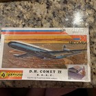 Vintage pegaso 1 180 scale unbuilt dh comet iv british  Airliner 1985 nice