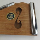 Vintage Zippy Zither Wooden String Instrument Made In Japan W  Box   Music