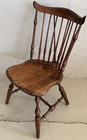 Vintage Frank Auspitz Signed York Pennsylvania Handmade Braceback Windsor Chair 