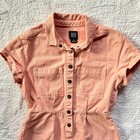 Bdg Urban Outfitters Joey Coverall Romper Peach Pink Size S Soft Utility Cargo