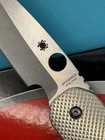 Spyderco Smock Cpm-s30v Satin Blade C240cfp W  Kevin Smock Custom Handles Scales