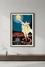      Vintage Italian Aperitivo Zafferano Poster - Art Deco 24x36    - Premium     