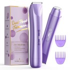 2-in-1 Bikini Trimmer   Electric Razor  Waterproof Painless Shaver  Cordless Hai