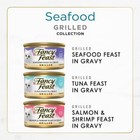Purina Fancy  Pack Seafood  Fish  Tuna   Salmon Wet Cat Food Cans - 3oz 30ct